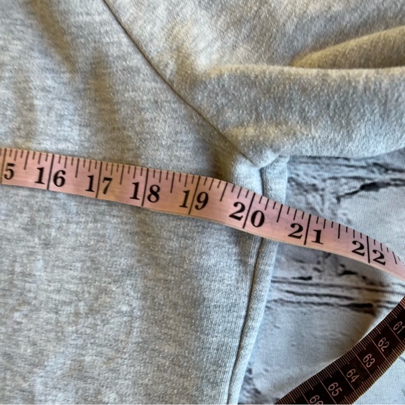 Superdry Full Zip Sweatshirt Medium Gray World Map Womens Unisex Globe Travel - Picture 4 of 15